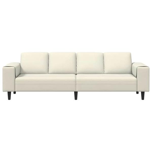 Sofa Set Creme Samt