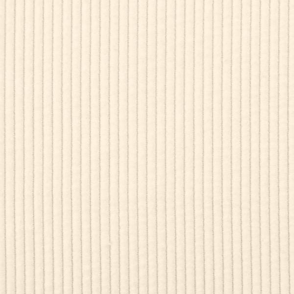 Stoffsofa mit Kissen Creme 208 cm Cordstoff