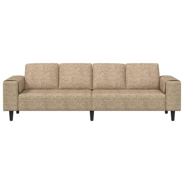 Sofa Set Hellgrau Faux Wildleder