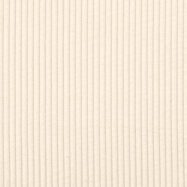 Stoffsofa mit Kissen Creme 208 cm Cordstoff