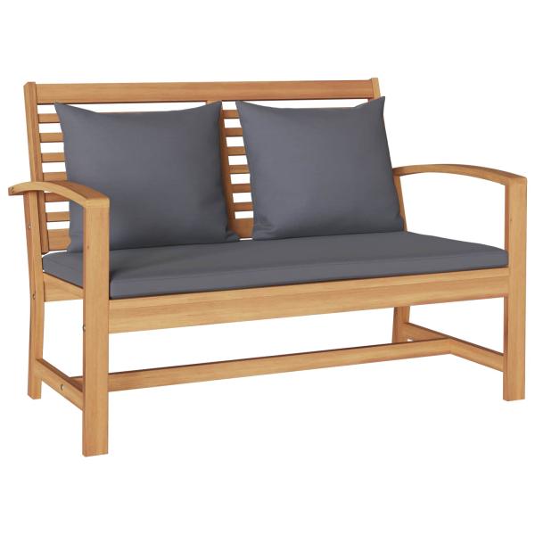 Gartensofa-set 4 stk. Natur Massives Teakholz