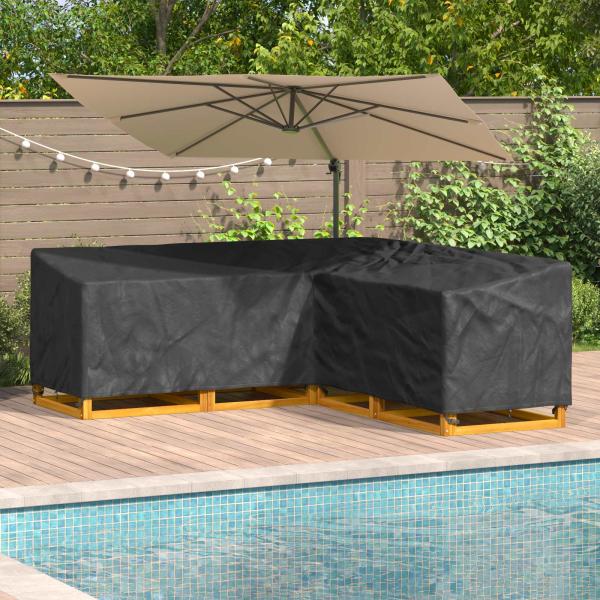 ARDEBO.de - Gartenmöbelabdeckung 235 x 235 x 80 cm 600D Oxford Stoff