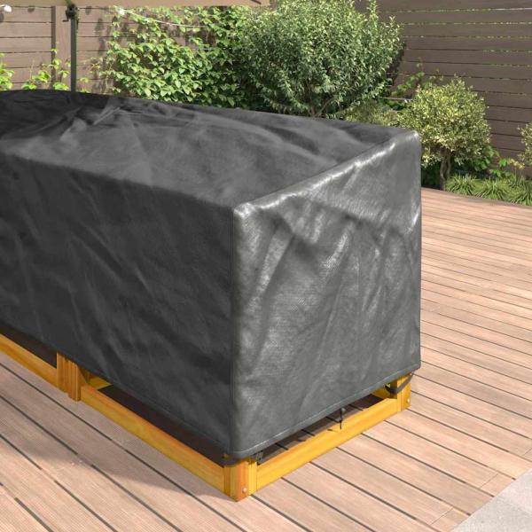Gartenmöbelabdeckung 260 x 210 x 80 cm 210D Oxford Stoff