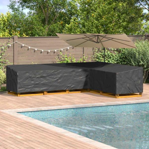 ARDEBO.de - Gartenmöbelabdeckung 355 x 275 x 80 cm 210D Oxford Stoff