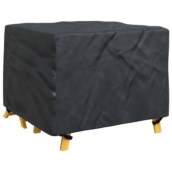 Gartenmöbelabdeckung Schwarz 113 x 113 x 73 cm 210D