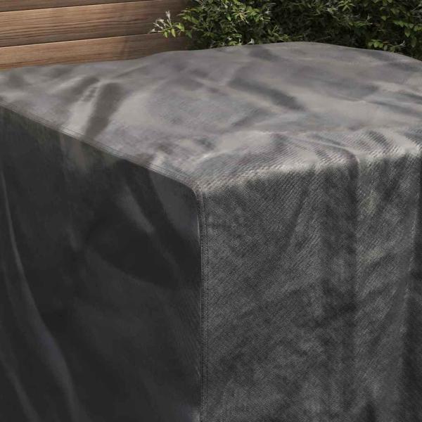 Gartenmöbelabdeckung Schwarz 113 x 113 x 73 cm 210D