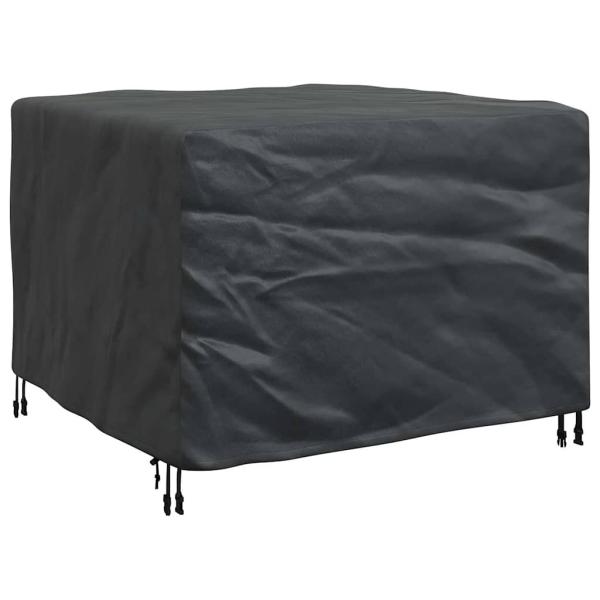 Gartenmöbelabdeckung Schwarz 113 x 113 x 73 cm 210D