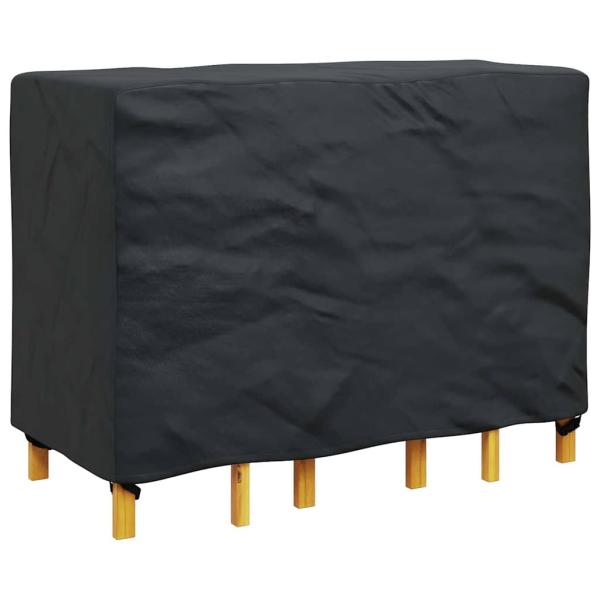 Gartenmöbelabdeckung Schwarz 140 x 70 x 90 cm 420D