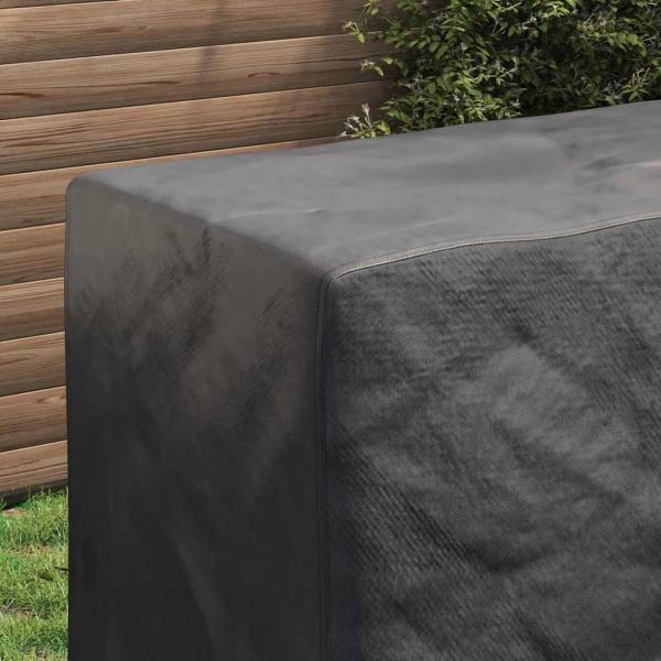 Gartenmöbelabdeckung Schwarz 140 x 70 x 90 cm 420D