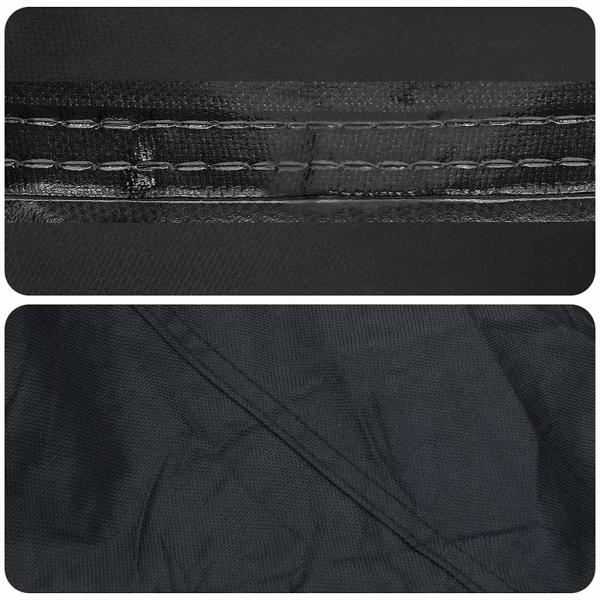 Gartenmöbelabdeckung Schwarz 140 x 70 x 90 cm 600D