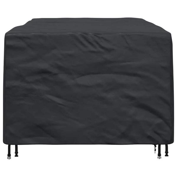 Gartenmöbelabdeckung Schwarz 143 x 225 x 90 cm 210D