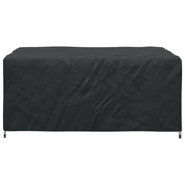 Gartenmöbelabdeckung Schwarz 143 x 225 x 90 cm 210D