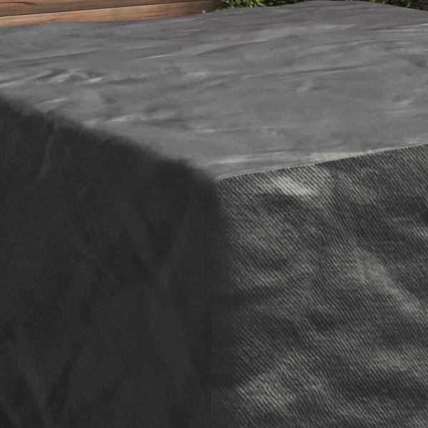 Gartenmöbelabdeckung Schwarz 180 x 190 x 85 cm 210D