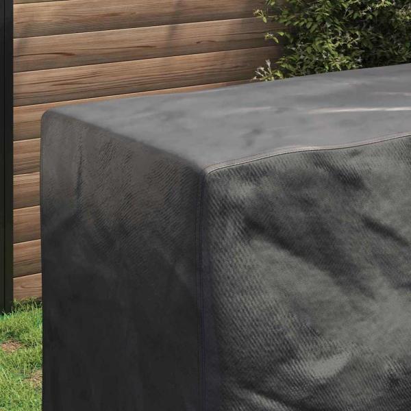 Gartenmöbelabdeckung Schwarz 180 x 70 x 90 cm 210D