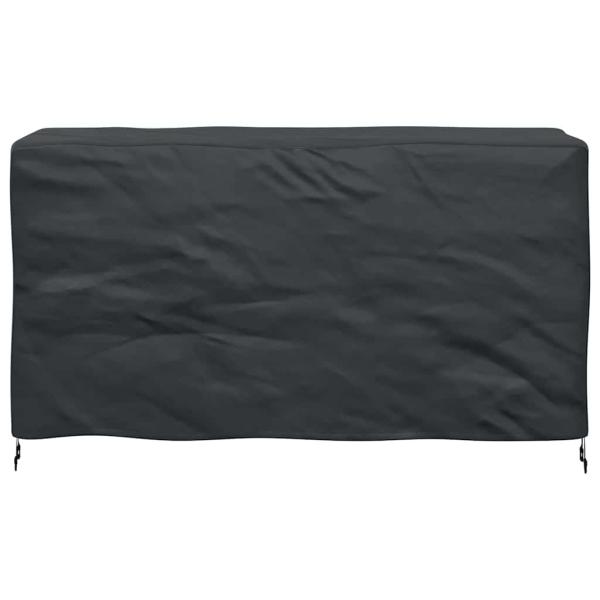 Gartenmöbelabdeckung Schwarz 180 x 70 x 90 cm 210D