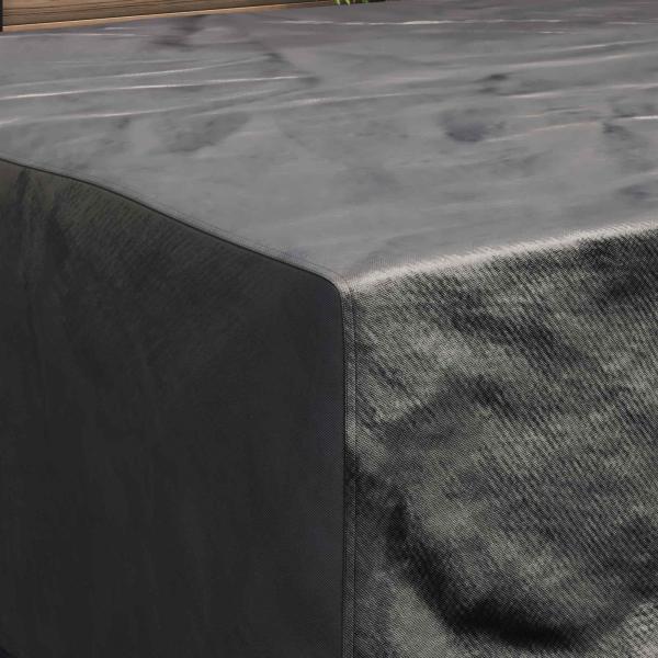 Gartenmöbelabdeckung Schwarz 200 x 200 x 90 cm 210D