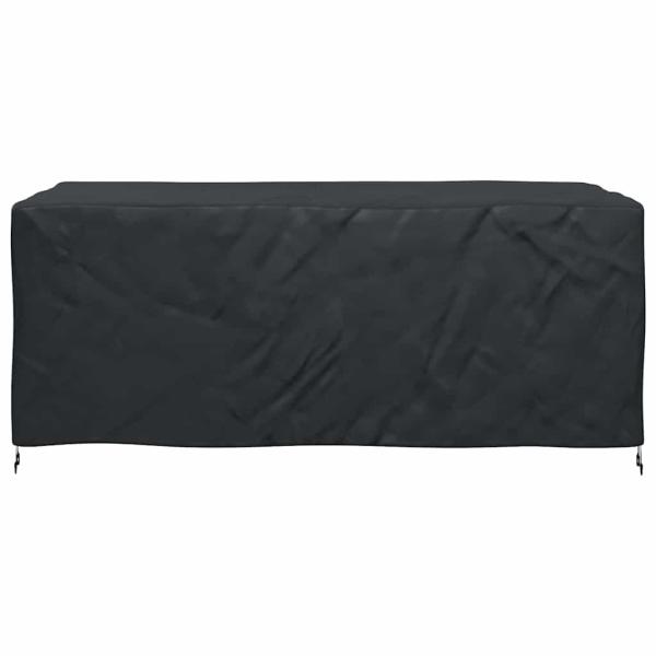 Gartenmöbelabdeckung Schwarz 240 x 110 x 70 cm 210D