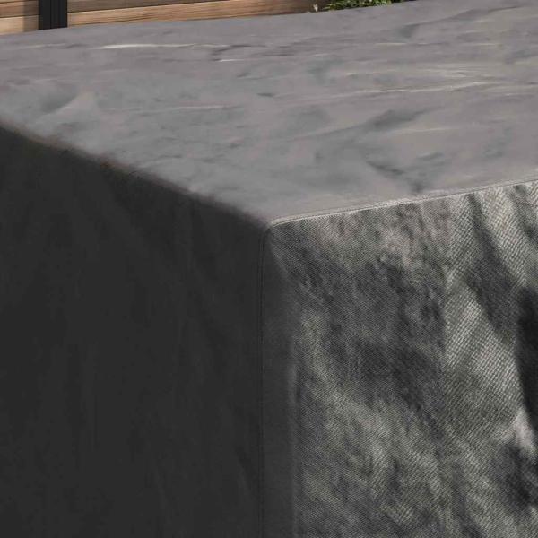 Gartenmöbelabdeckung Schwarz 240 x 190 x 90 cm 210D