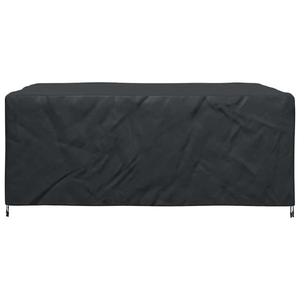 Gartenmöbelabdeckung Schwarz 240 x 190 x 90 cm 210D