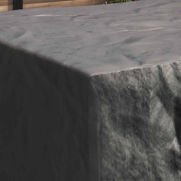 Gartenmöbelabdeckung Schwarz 240 x 190 x 90 cm 420D