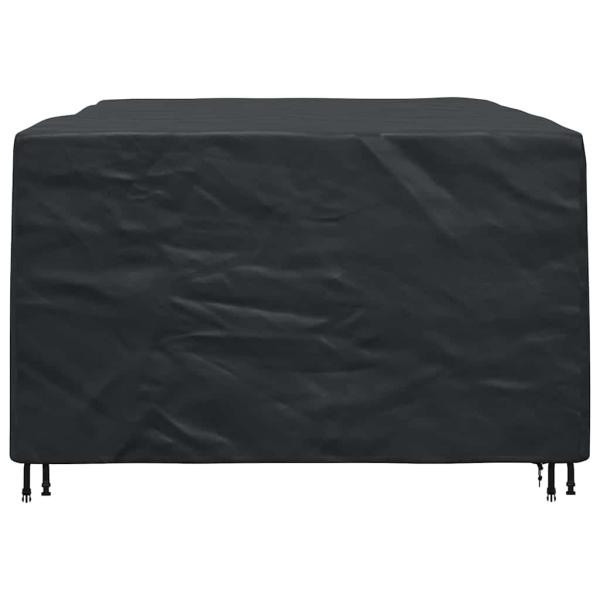 Gartenmöbelabdeckung Schwarz 240 x 180 x 100 cm 210D