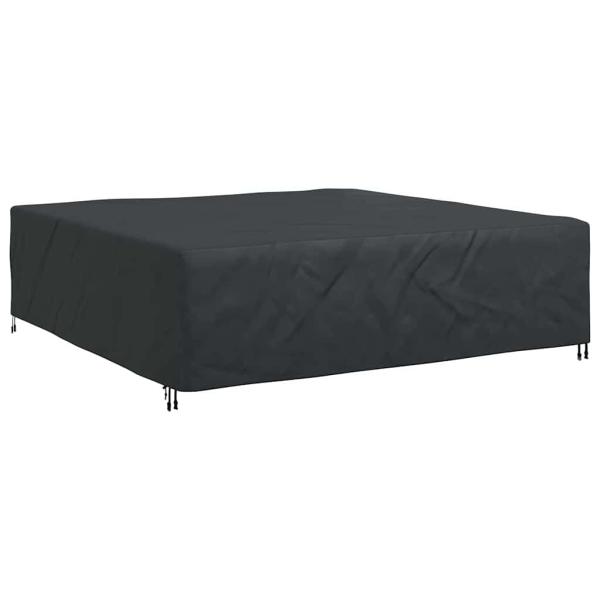 Gartenmöbelabdeckung Schwarz 260 x 260 x 90 cm 210D