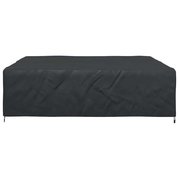 Gartenmöbelabdeckung Schwarz 260 x 260 x 90 cm 210D