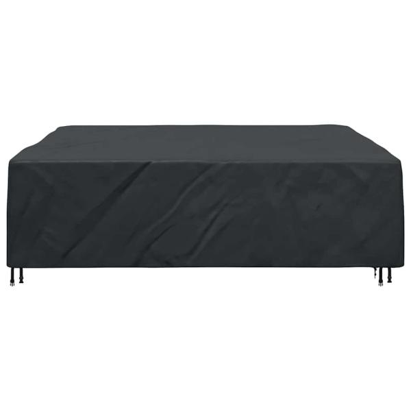 Gartenmöbelabdeckung Schwarz 260 x 260 x 90 cm 210D