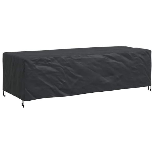 Gartenmöbelabdeckung Schwarz 270 x 110 x 70 cm 210D