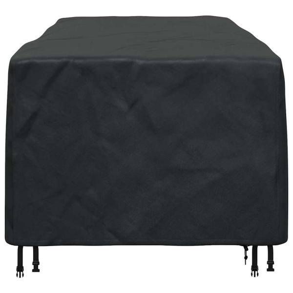 Gartenmöbelabdeckung Schwarz 270 x 110 x 70 cm 210D