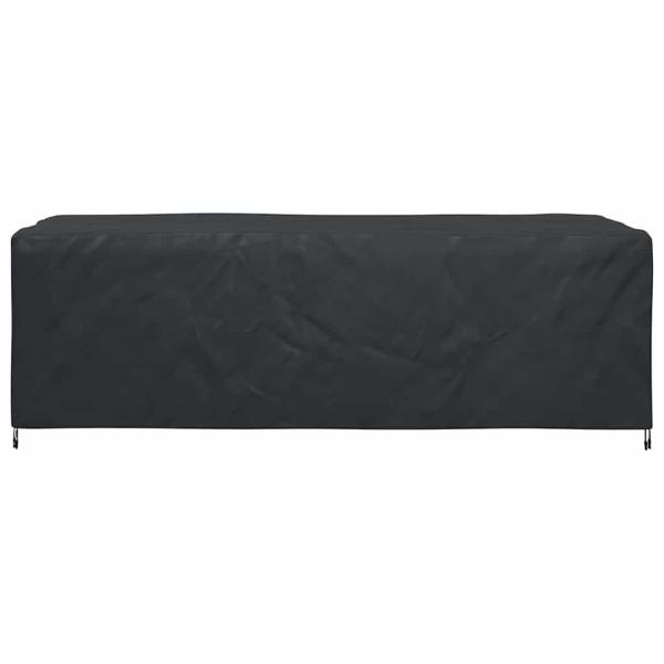 Gartenmöbelabdeckung Schwarz 300 x 110 x 70 cm 210D