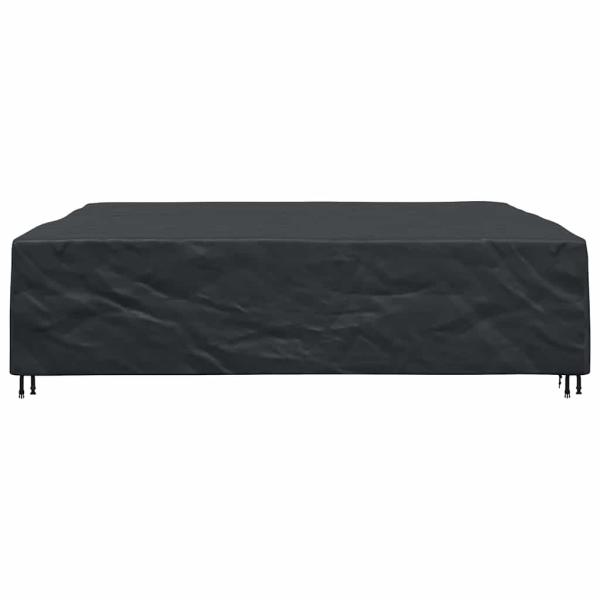 Gartenmöbelabdeckung Schwarz 300 x 300 x 70 cm 210D