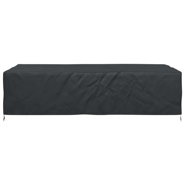 Gartenmöbelabdeckung Schwarz 305 x 190 x 85 cm 600D