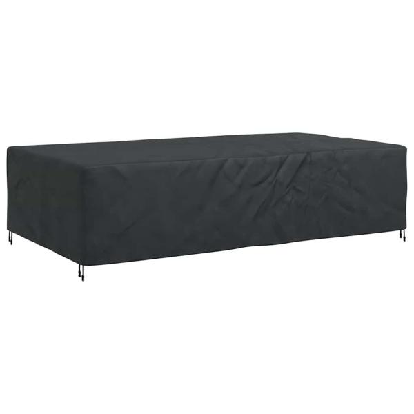 Gartenmöbelabdeckung Schwarz 315 x 180 x 74 cm 210D