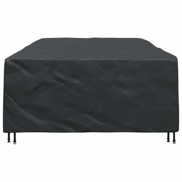 Gartenmöbelabdeckung Schwarz 315 x 180 x 74 cm 210D