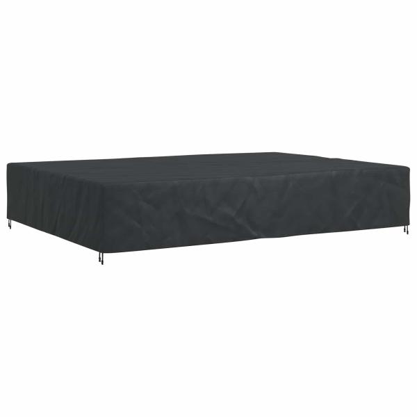 Gartenmöbelabdeckung Schwarz 350 x 260 x 90 cm 420D