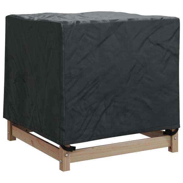 Gartenmöbelabdeckung Schwarz 64 x 64 x 65 cm 210D Oxford Stoff