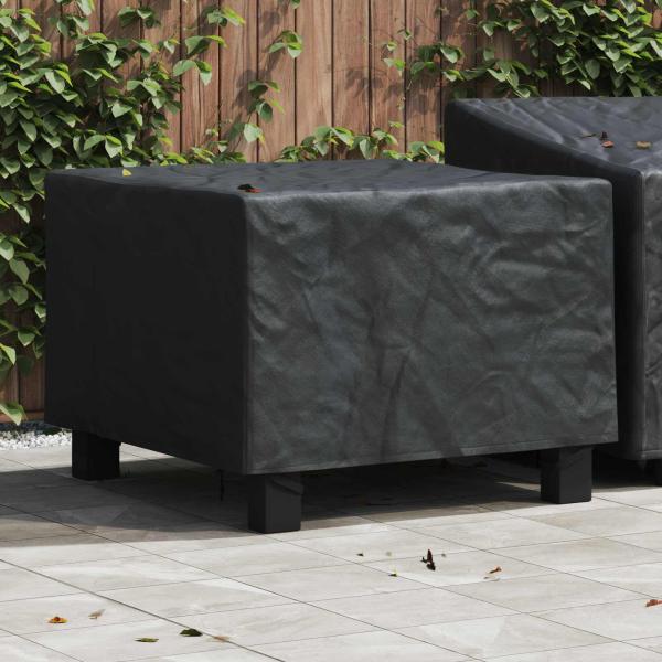 ARDEBO.de - Gartenmöbelabdeckung Schwarz 99 x 99 x 60 cm 210D Oxford Stoff