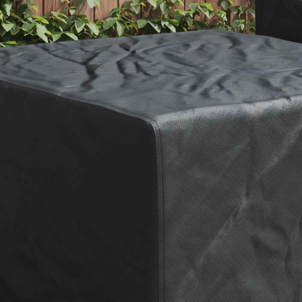 Gartenmöbelabdeckung Schwarz 99 x 99 x 60 cm 210D Oxford Stoff