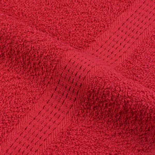 Waschhandtücher 4-tlg. FROGN Rot 30x30 cm 100% Baumwolle