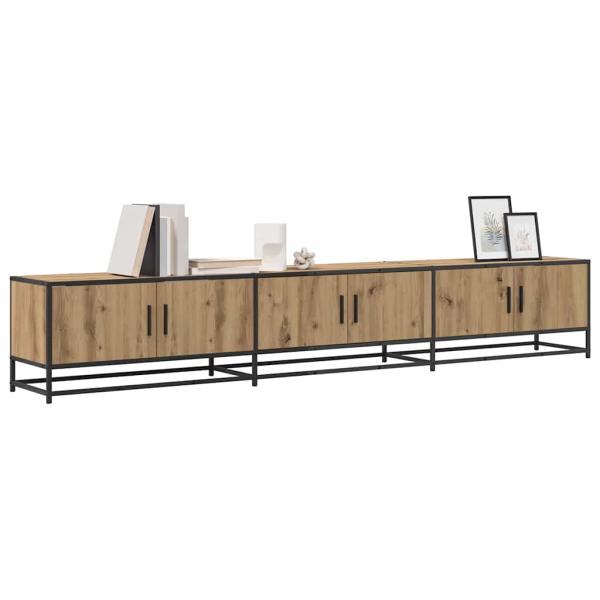 TV-Schränk Eiche handwerklich 240 x 35 x 41 cm Holzwerkstoff