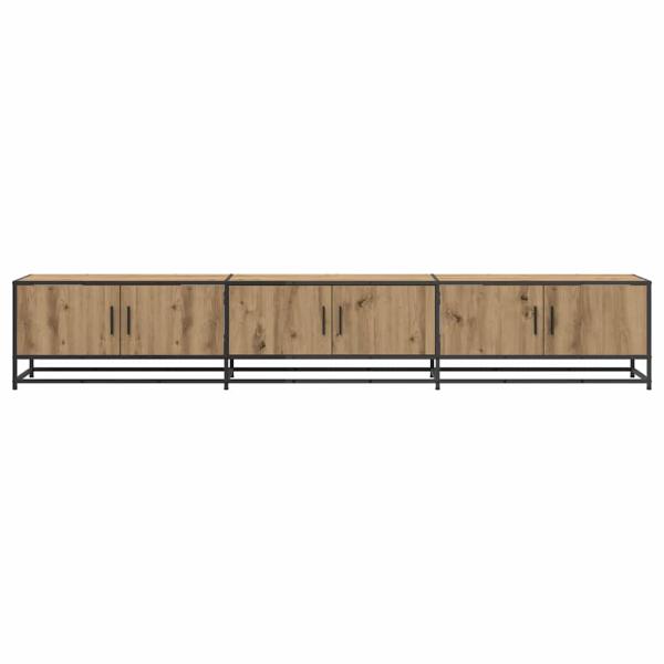 TV-Schränk Eiche handwerklich 240 x 35 x 41 cm Holzwerkstoff
