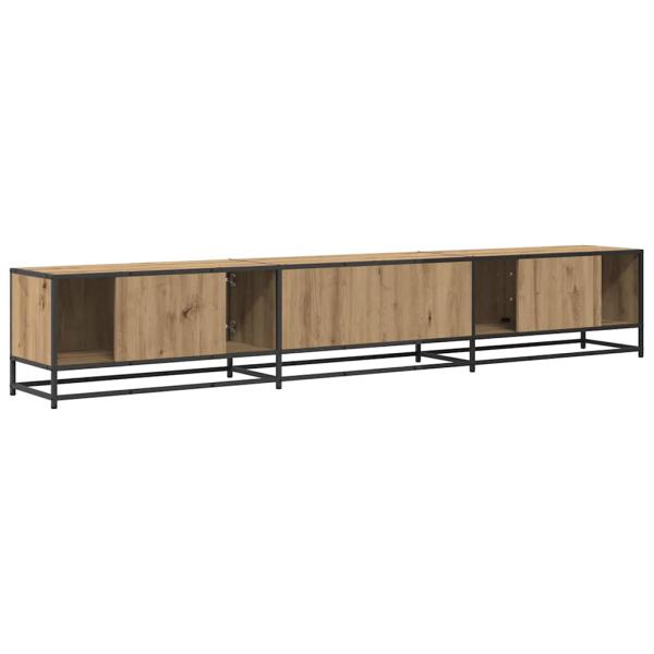 TV-Schränk Eiche handwerklich 240 x 35 x 41 cm Holzwerkstoff
