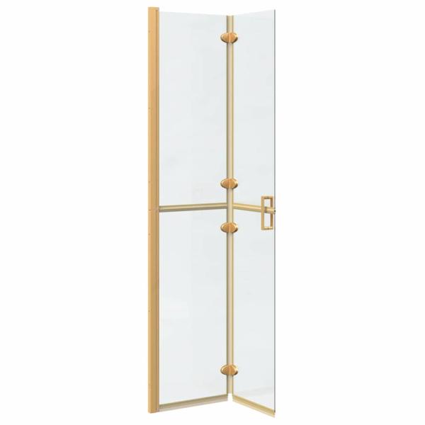 Walk-in Duschwand Sonstiges Golden und Transparent 80 x 190 cm