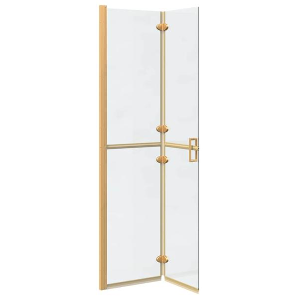 Walk-in Duschwand Sonstiges Golden und Transparent 90 x 190 cm