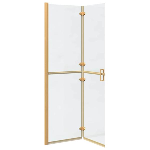 Walk-in Duschwand Sonstiges Golden und Transparent 110 x 190 cm