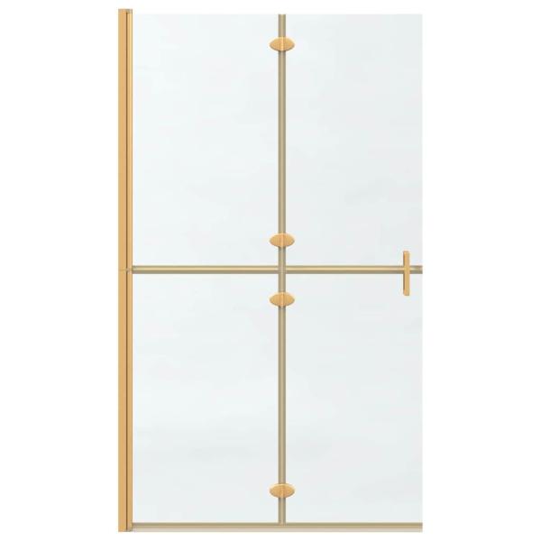 Walk-in Duschwand Sonstiges Golden und Transparent 110 x 190 cm