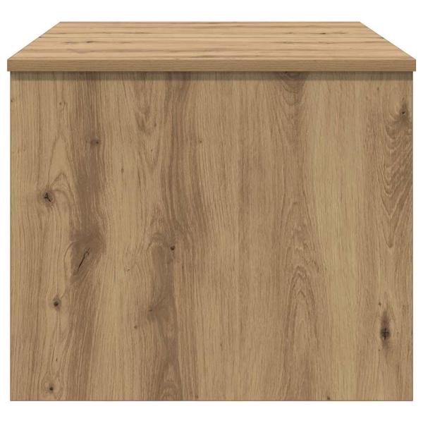 Couchtisch Eiche handwerklich 80 x 50,5 x 42,5 cm Holzwerkstoff
