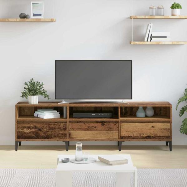 TV-Schränk Altholz 150 x 30 x 44.5 cm Holzwerkstoff