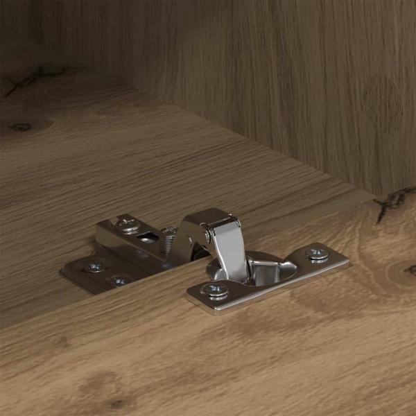 TV-Schränk Eiche handwerklich 150 x 30 x 44.5 cm Holzwerkstoff